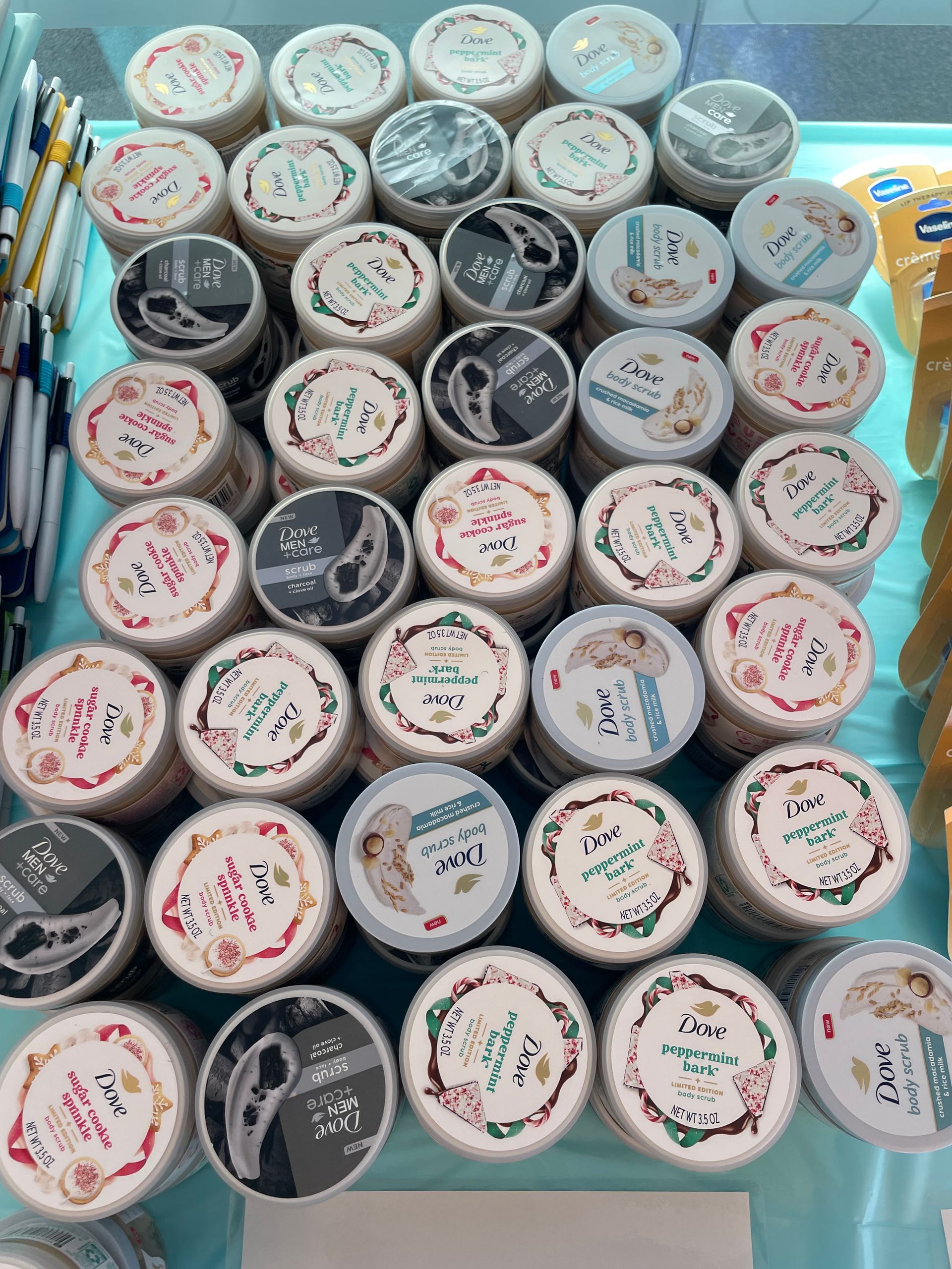 dove scrub for serenely guided foundation care boxes for patients and caregivers of rare diseases