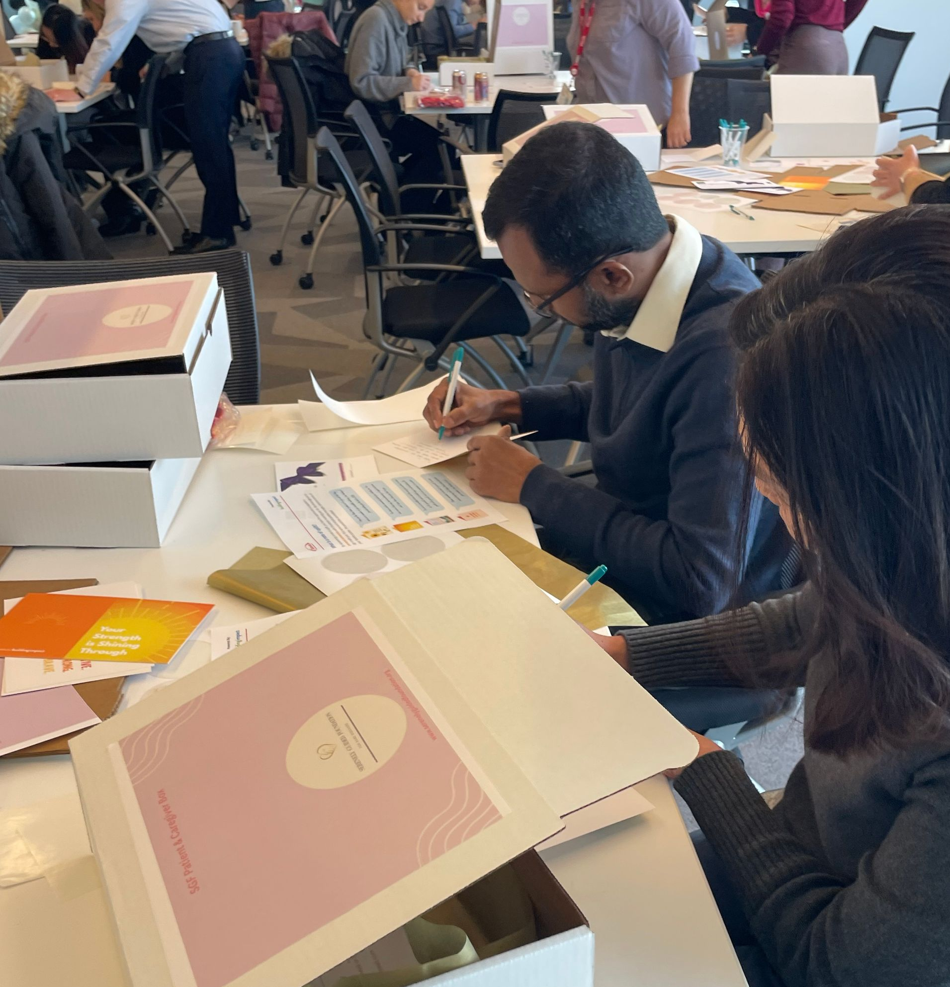 hand-written cards for patients and caregivers of all rare diseases