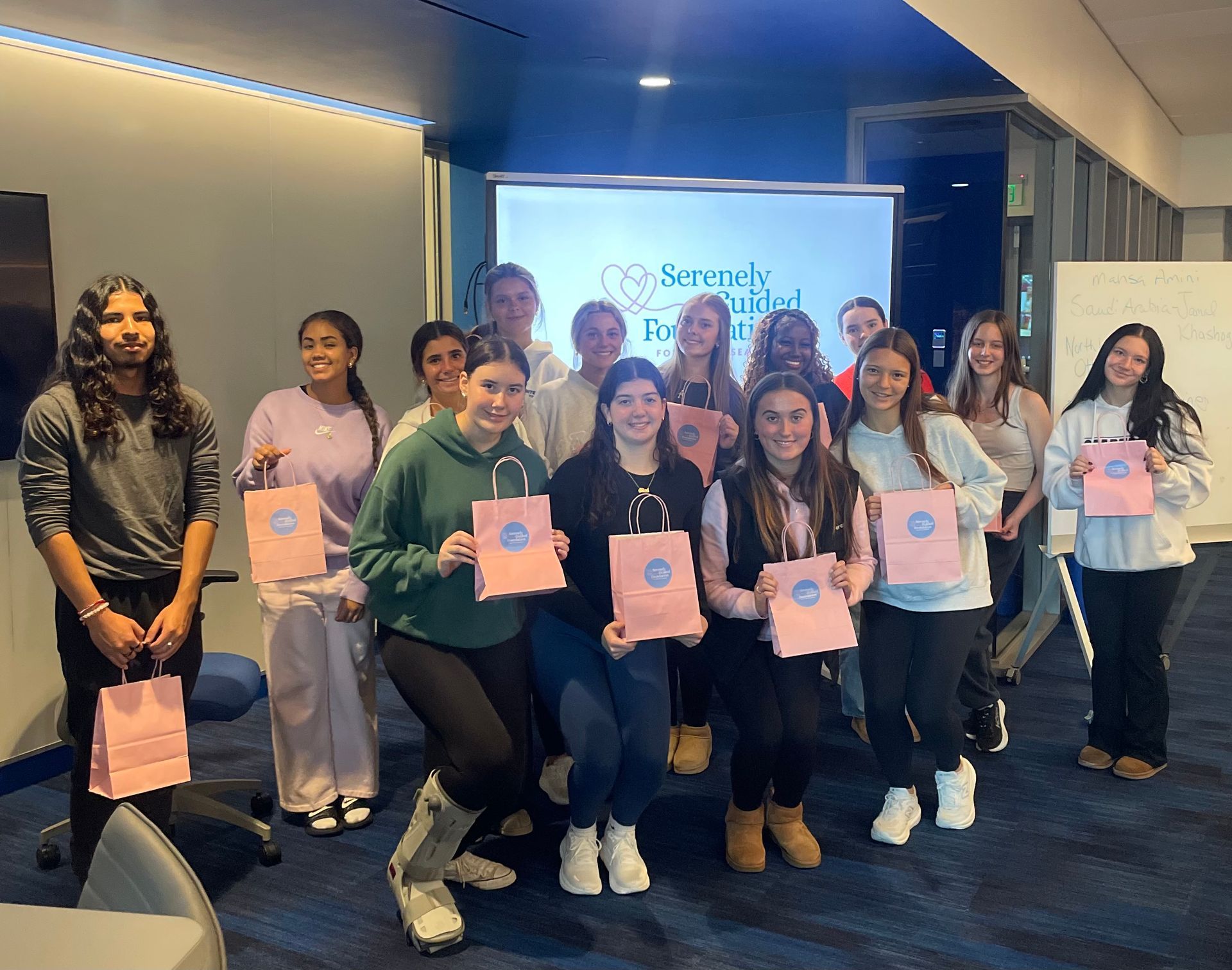SGF enrichment workshops with students