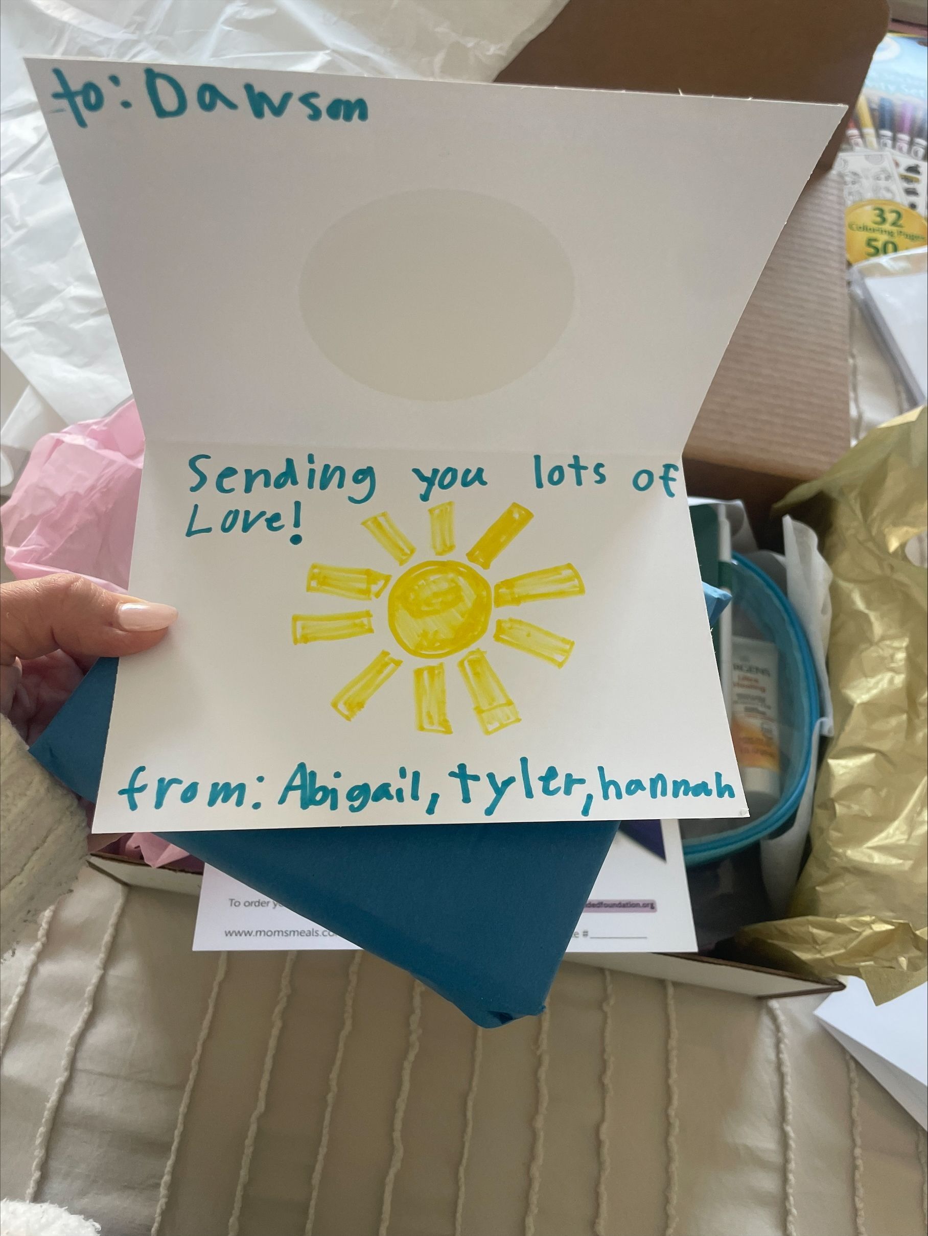 notes of encouragement for patients and caregivers