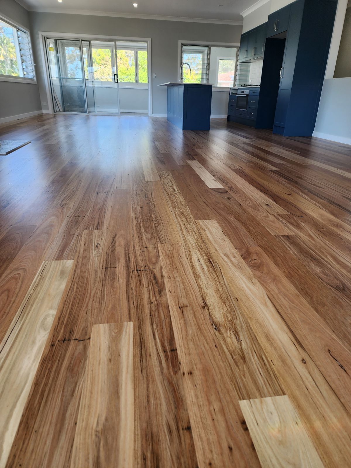 Polished and Restored Wooden Flooring — Kyall Chalker Floor Sanding & Polishing In North Haven, NSW
