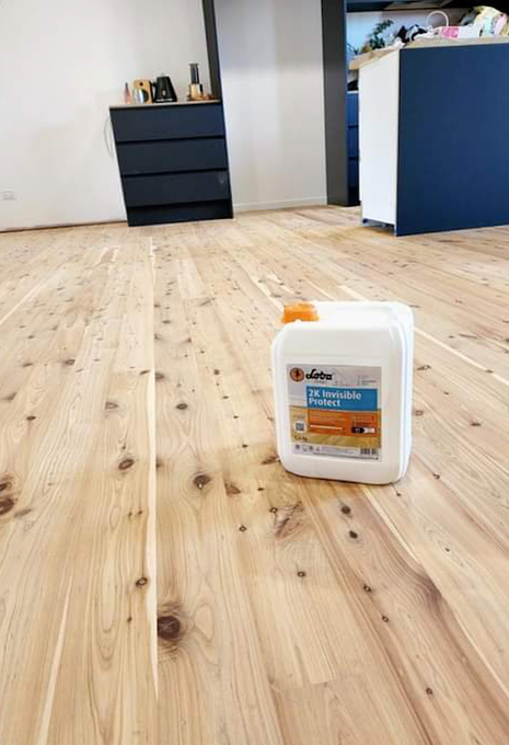 Invisible Protect Floor Sealant — Kyall Chalker Floor Sanding & Polishing In Bungalow, NSW