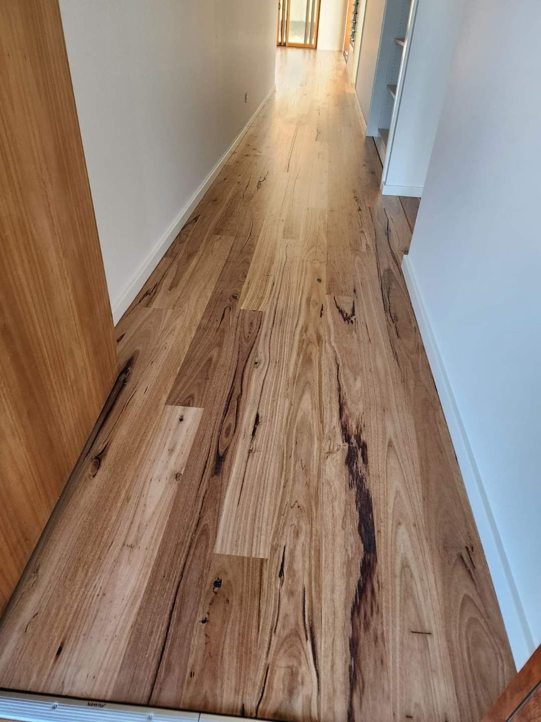 Restored Wooden Floor Hallway — Kyall Chalker Floor Sanding & Polishing In North Haven, NSW