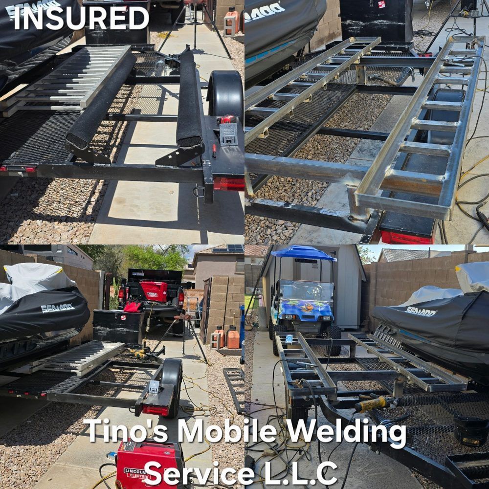 Trailer work, original photo supplied by Tino