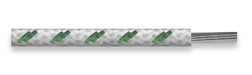 Cable Híbrido Aislado en Fibra de Vidrio TCH 400°C 300V