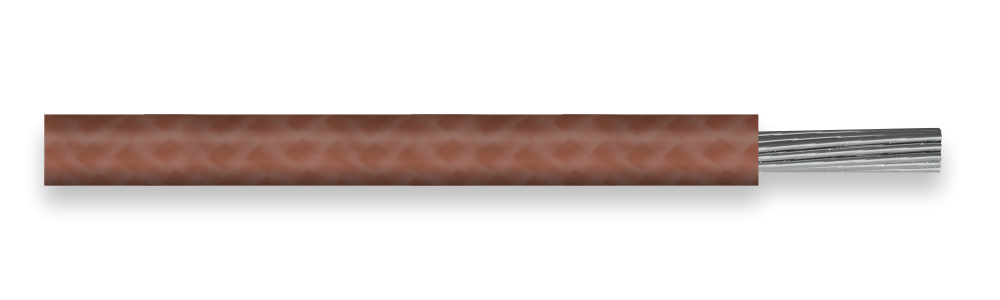 Cable de Cobre Estañado con Acero Inoxidable en Fibra de Vidrio TFH 400°C 300V
