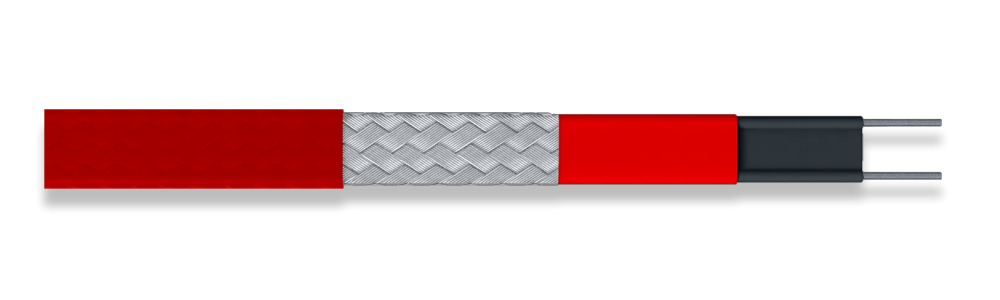 Cable de calefacción autorregulable para calefacción industrial en áreas explosivas hasta 165°C (TPA-ELSRH)