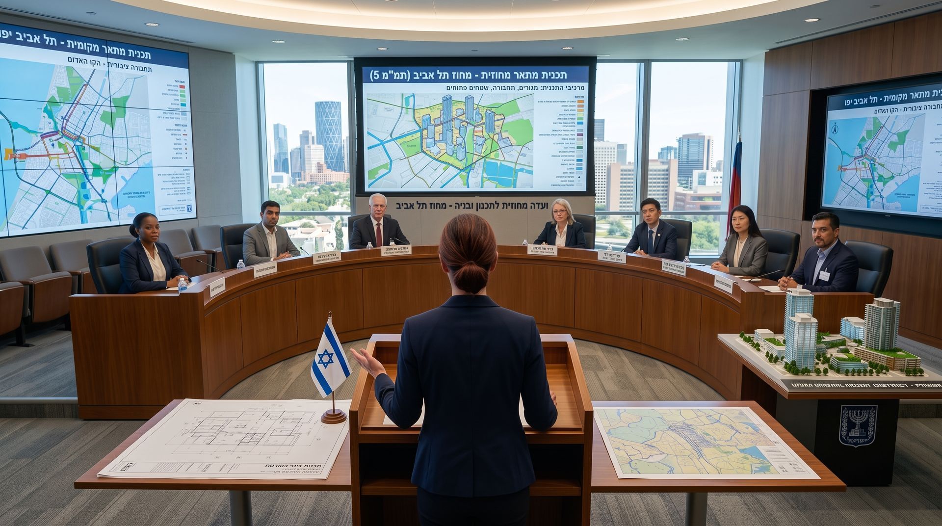 ייצוג בהתנגדות לתכנית בועדה המחוזית