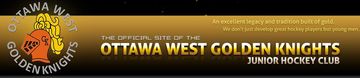 Ottawa West Golden Knight logo