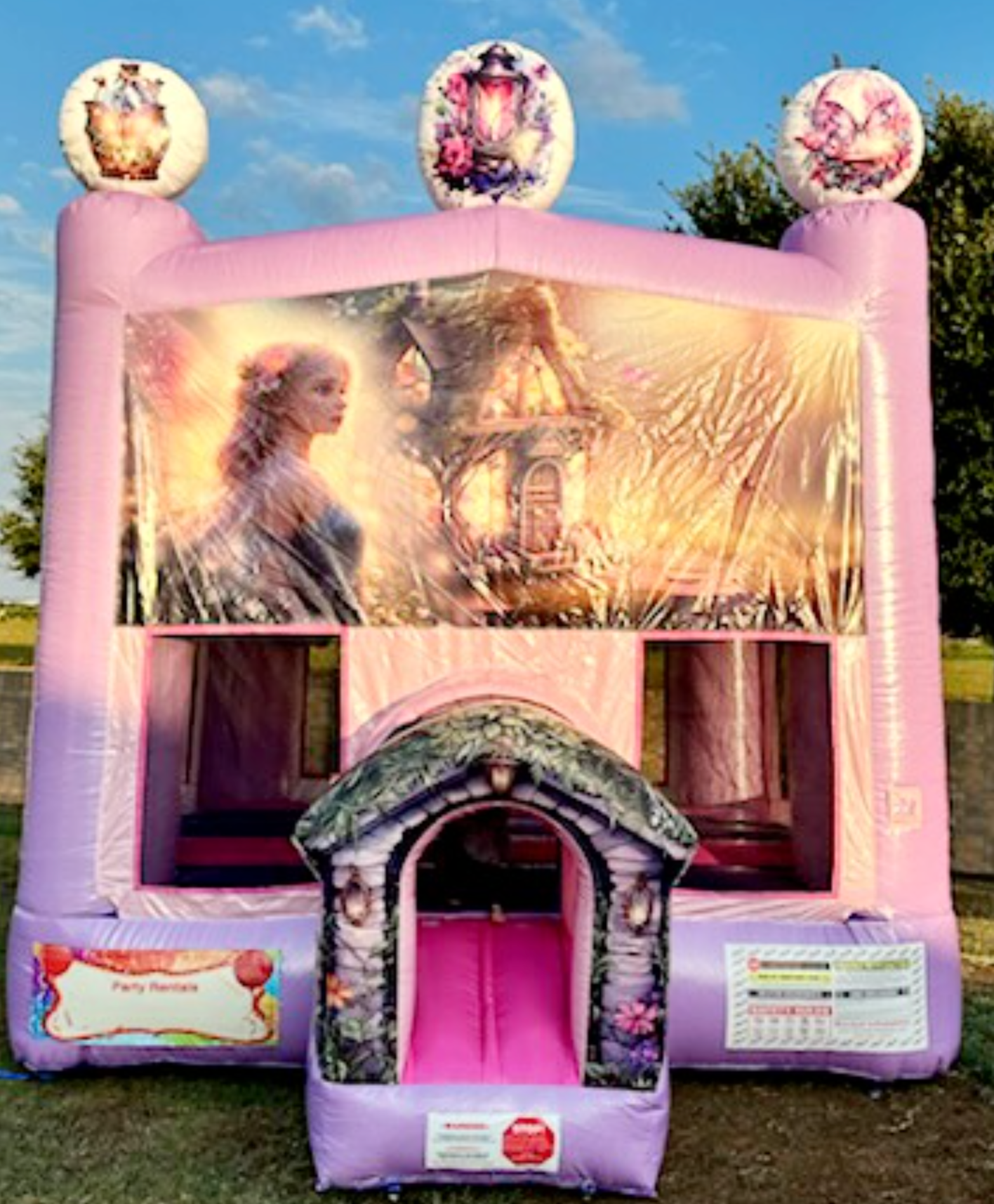 Fairy inflatable house.