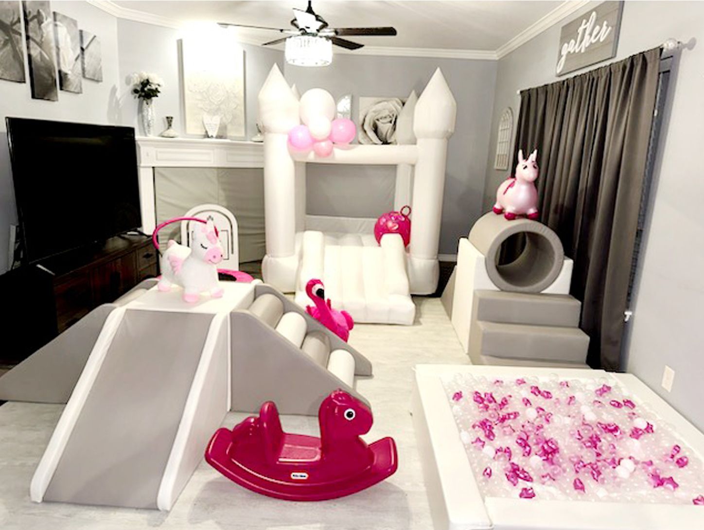 Indoor softplay.