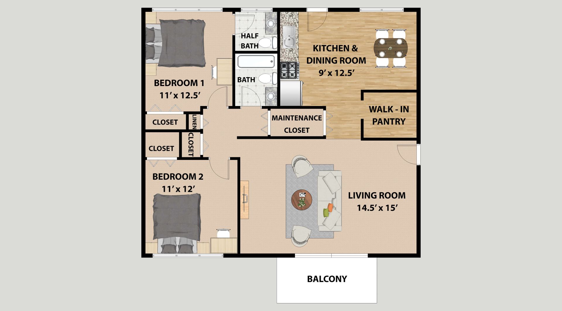 Lincolnshire West Apartments in DeKalb, IL