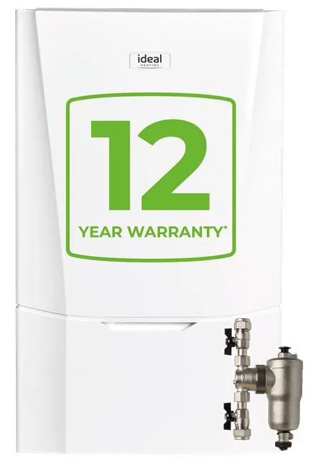 photo of a heat only boiler with a