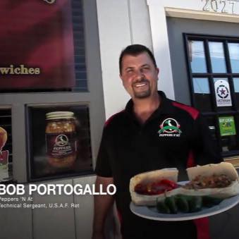 Bob Portogallo working