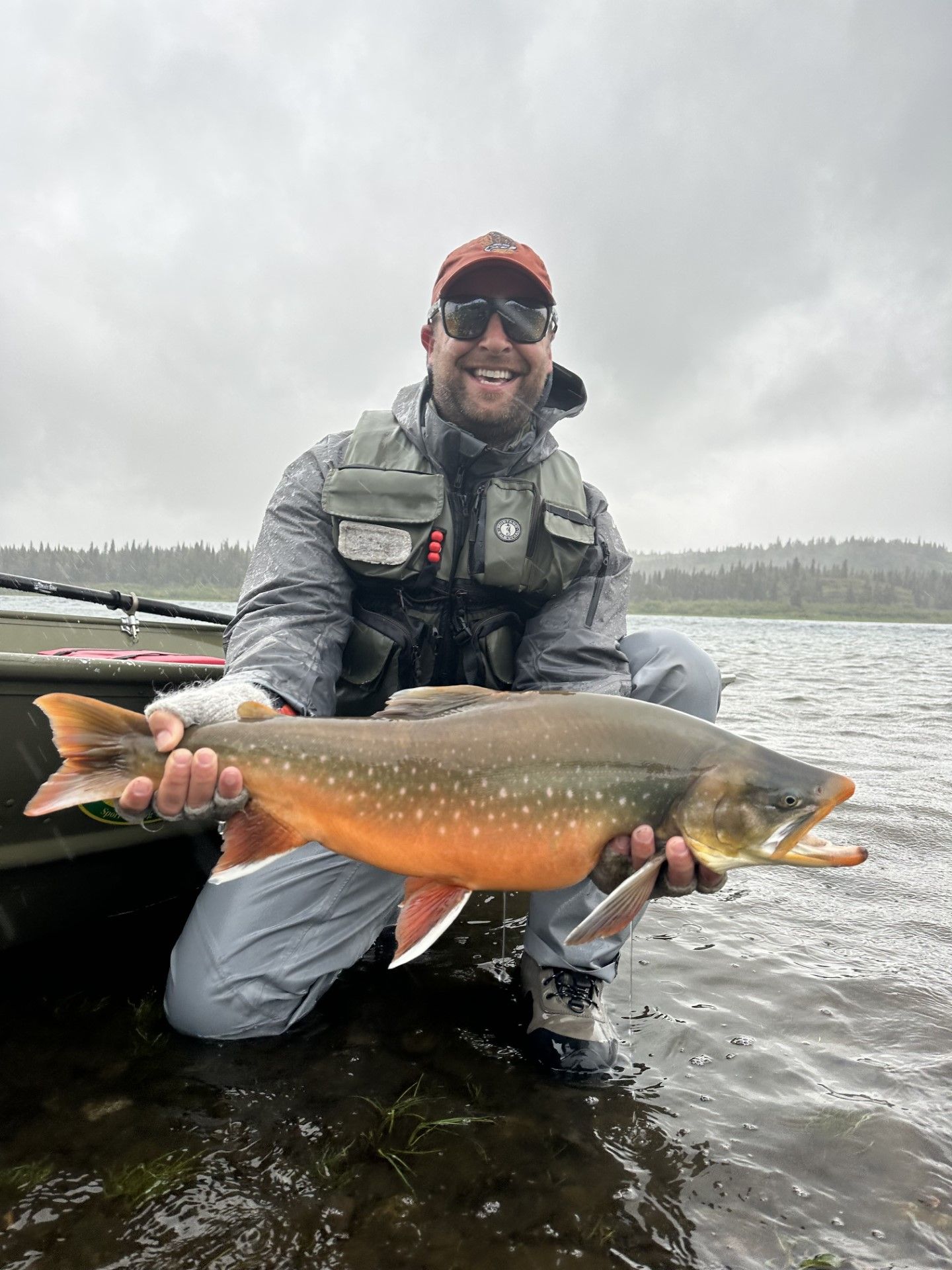 photo of shane fishing. 