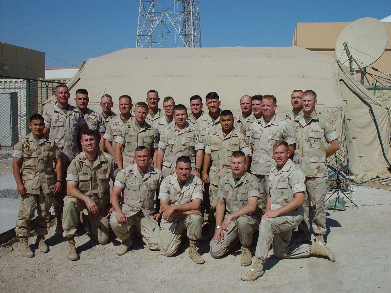 Cauldon Quinn Military Group Photo