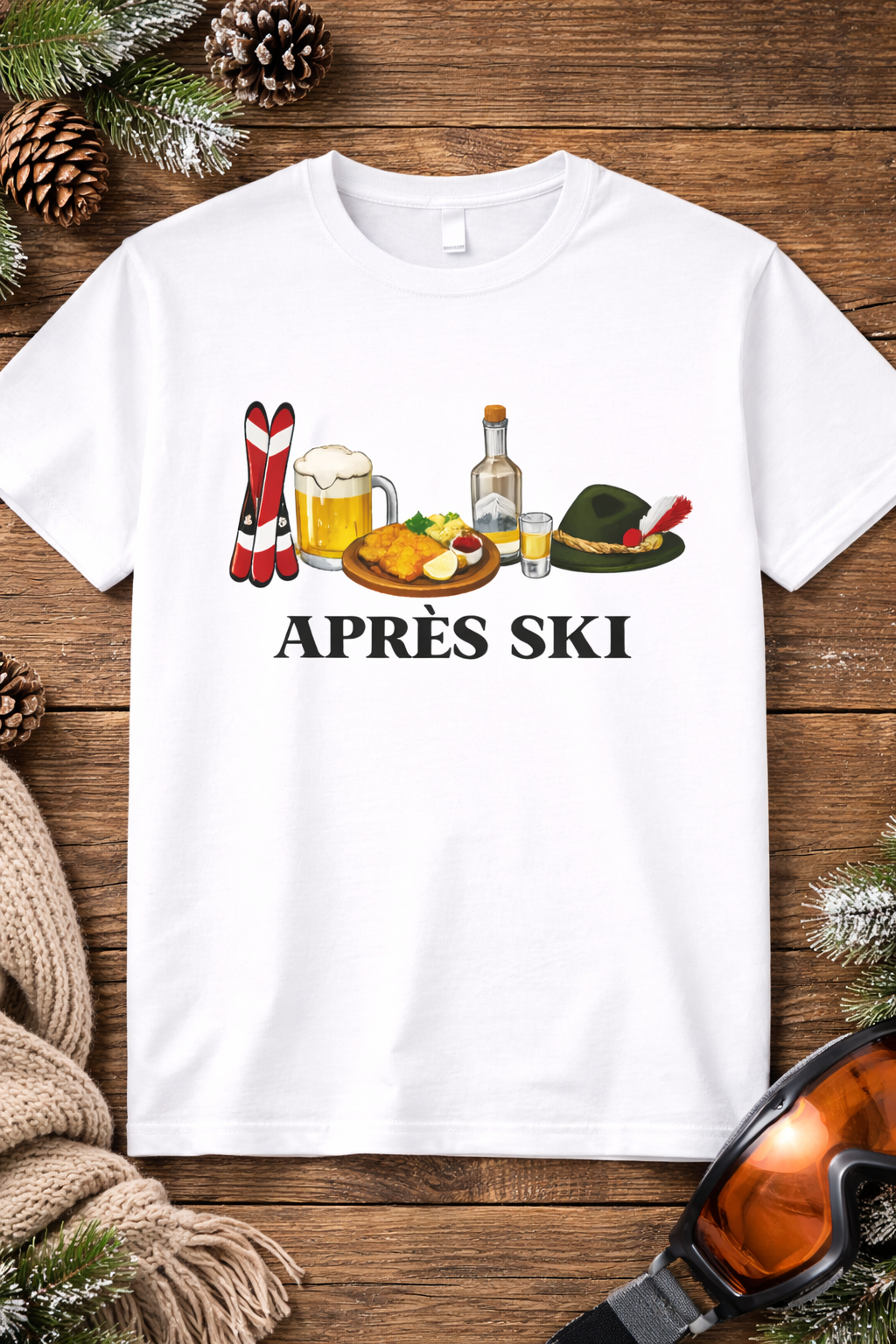Skishirt schnitzel