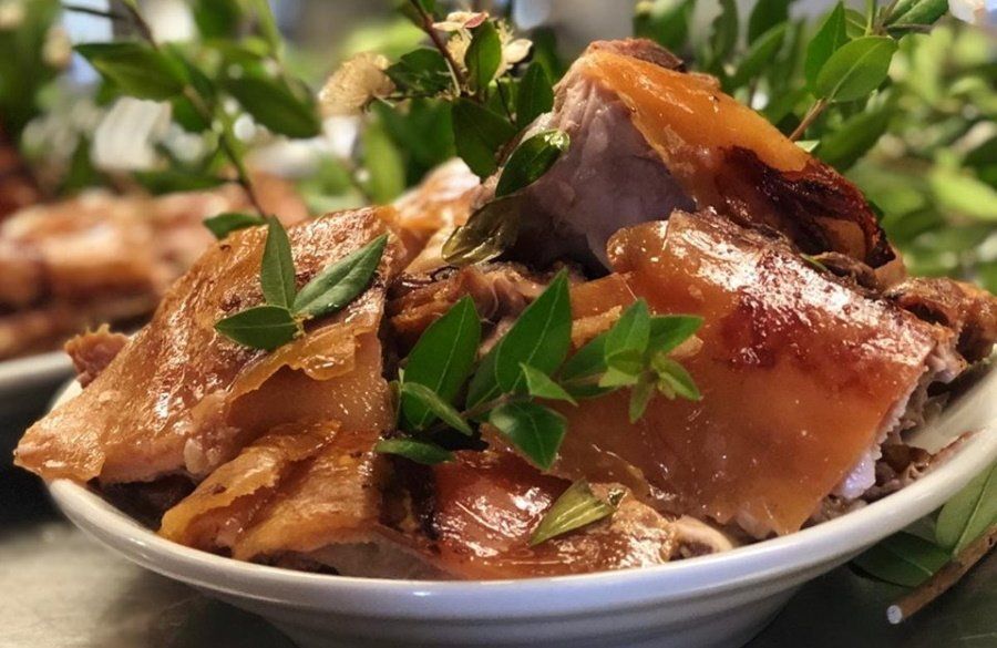 Porcetto sardo con mirto