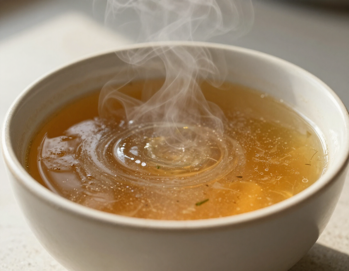 Bowl of warm soup, choice of Chicken Noodle, Cheeseburger, Taco, or Vegetable Beef