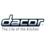 Dacor logo with the tagline “The Life of the Kitchen” in gray and black.