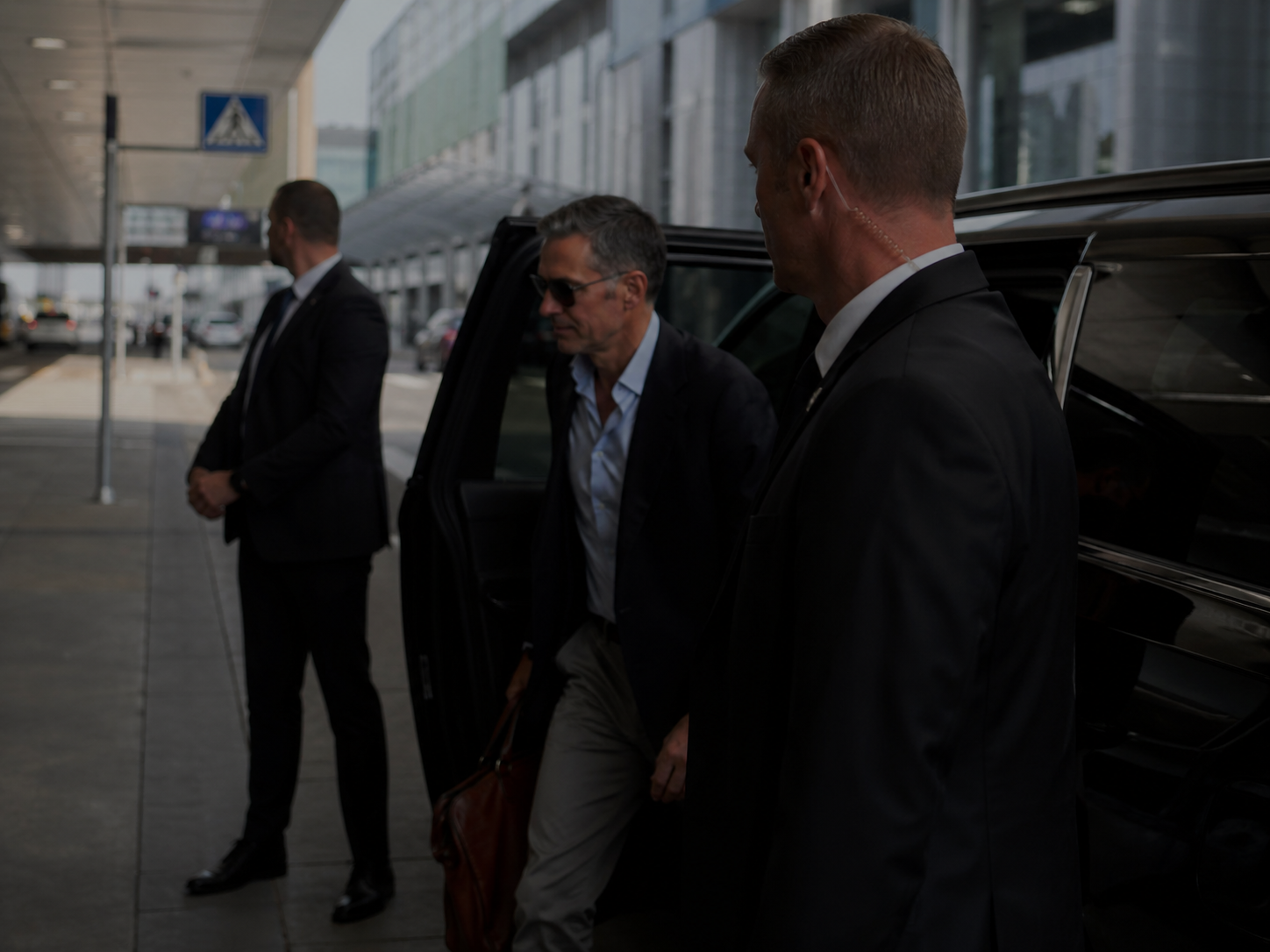 C&T Security Group close protection team supporting secure movement for an international sports delegation