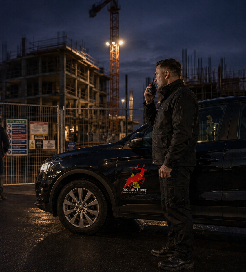 C&T Security Group vacant property security support with monitored CCTV and mobile response