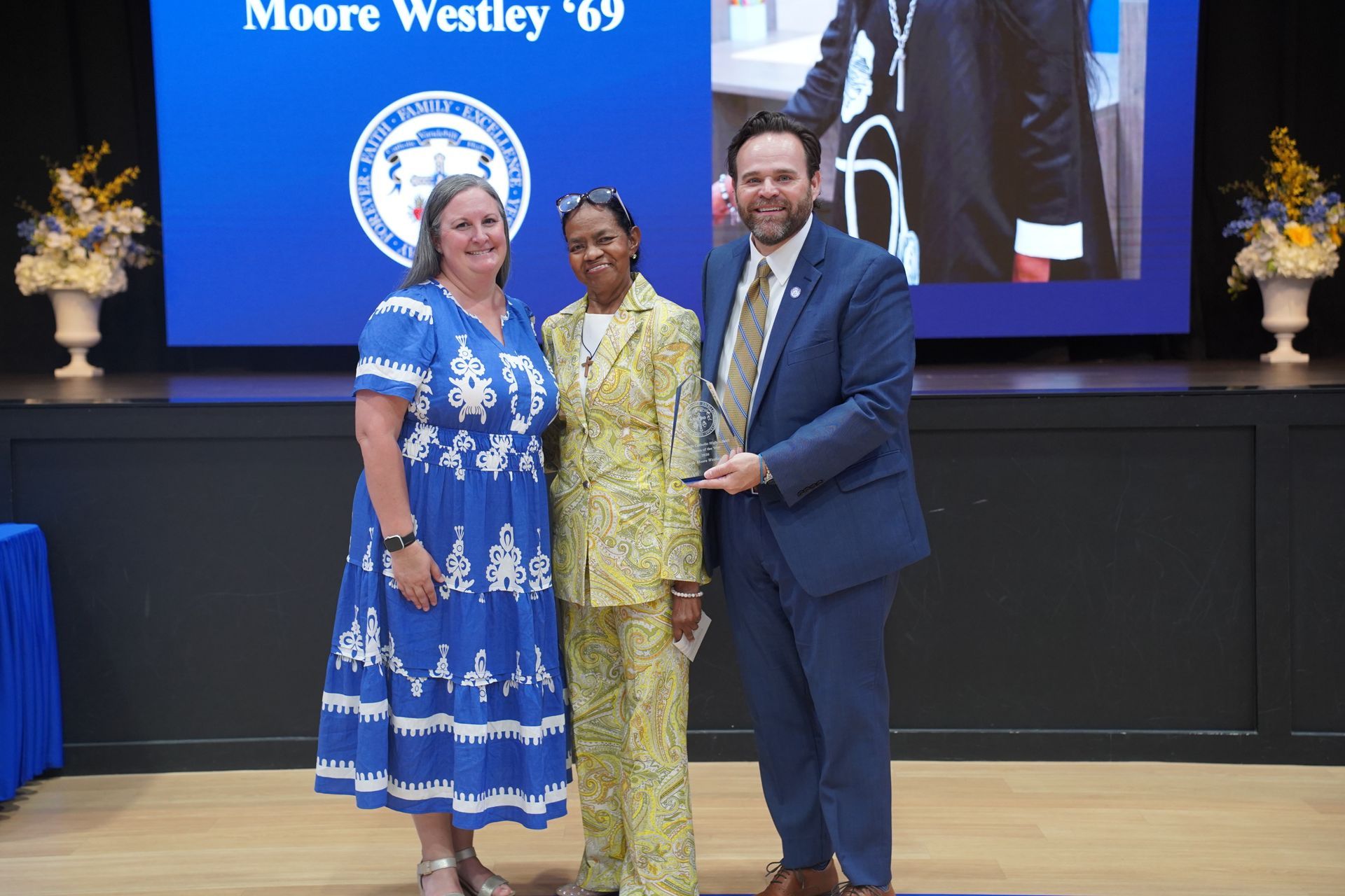 <p class="rteBlock"><strong>The 2026 Alumna of the Year Award was presented to Ms. Gayle Moore Westley '69. </strong></p>