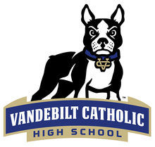 A logo for vandebilt catholic high school
