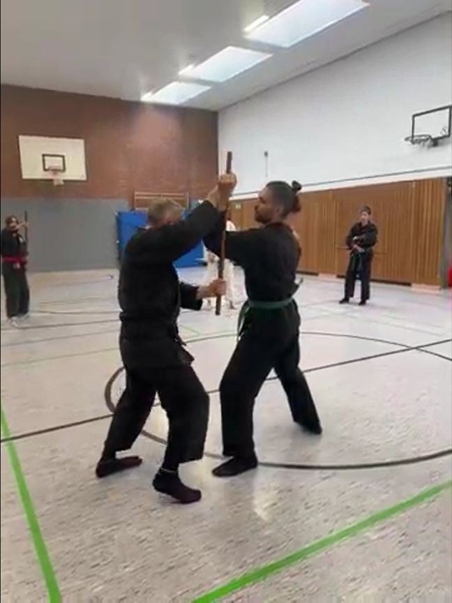 Stockkampf-Seminar Ninjutsu
