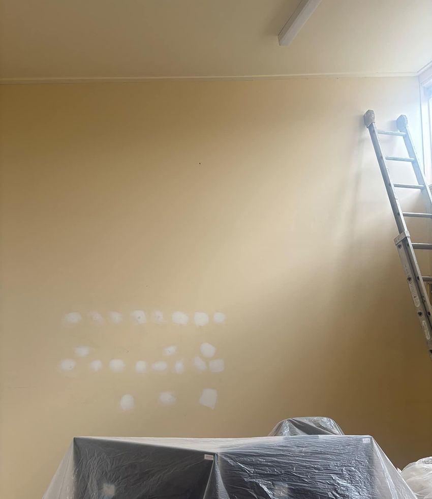 A Room with a Ladder and a Laptop on the Floor — Painters Geelong in Geelong, VIC