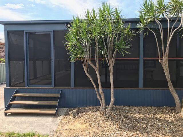 Black Screen Door — Clearshield Security Screens in Bomaderry, NSW