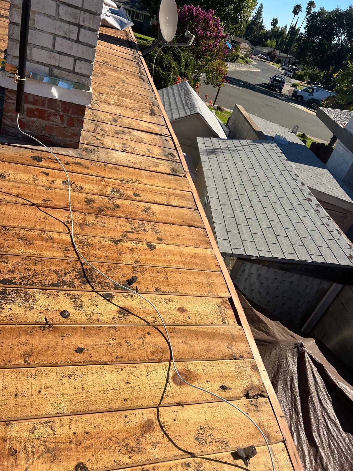 Multi-Layer Tear-Off & Structural Roof Restoration in Orangevale, CA