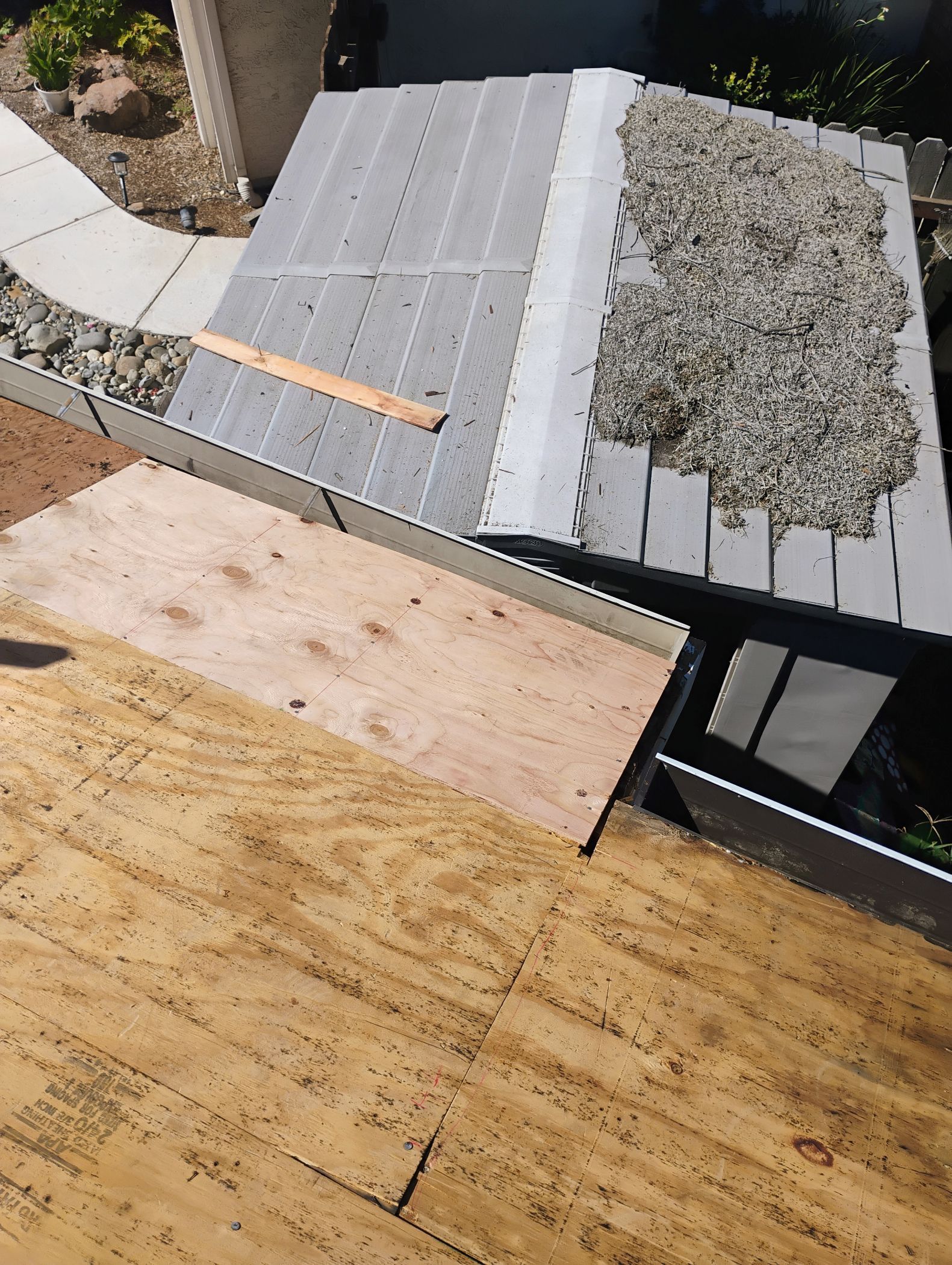 Orangevale Complete Roof Replacement & Structural Woodwork Restoration