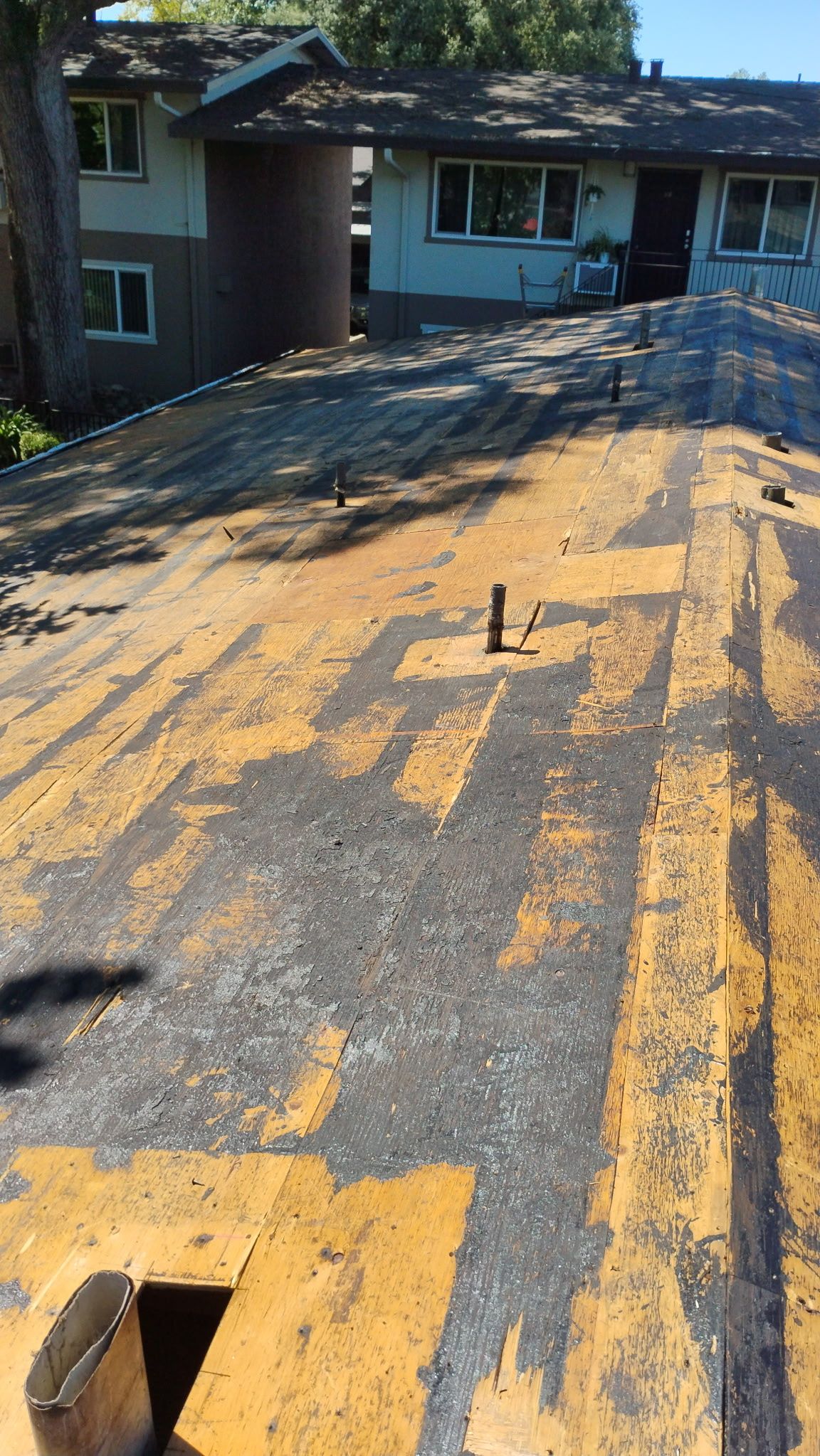 Carmichael Multi-Family Commercial Roof Tear-Off and Safe Debris Extraction
