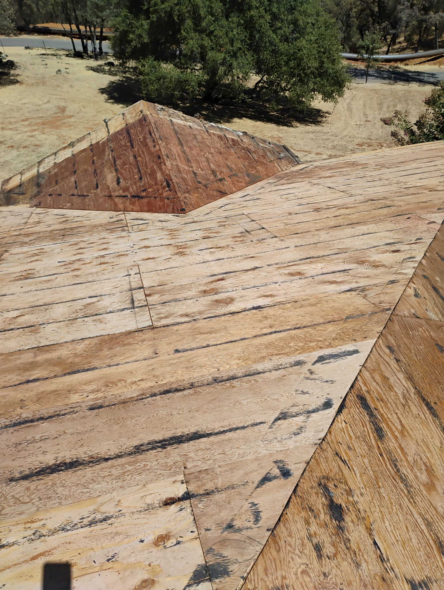 Browns Valley Residential Tile Roof Tear-Off and Decking Preparation
