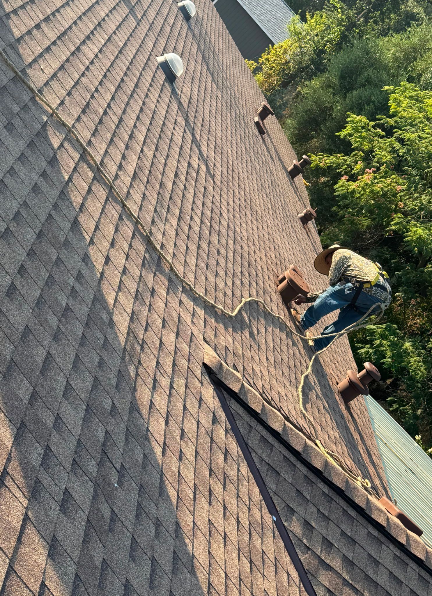 Vallecito Residential Roof Restoration and GAF Timberline Upgrade