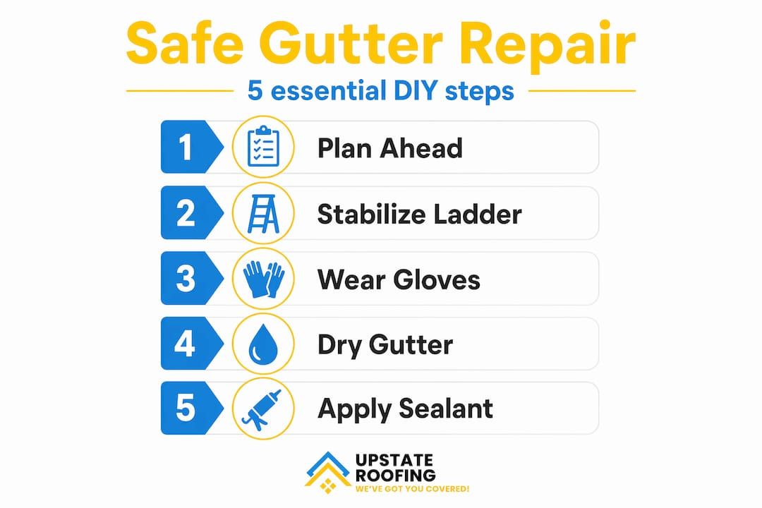 steps to maintain your gutters