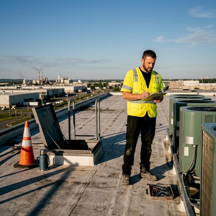 commercial roofing inspection