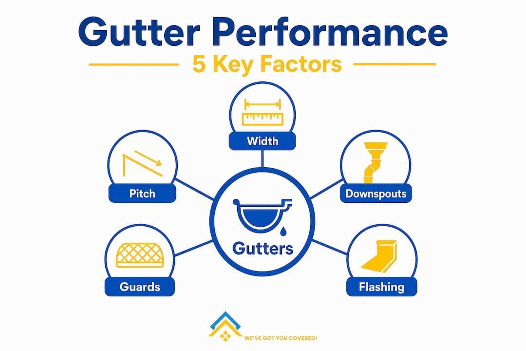 gutter performance factors