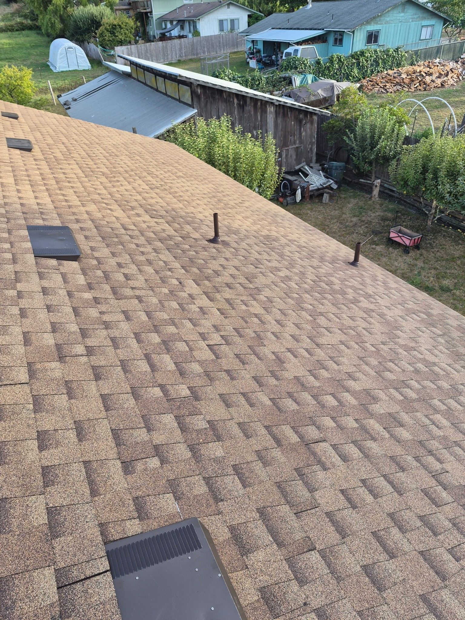 Rio Dell Residential Roof Replacement and Dry Rot Restoration