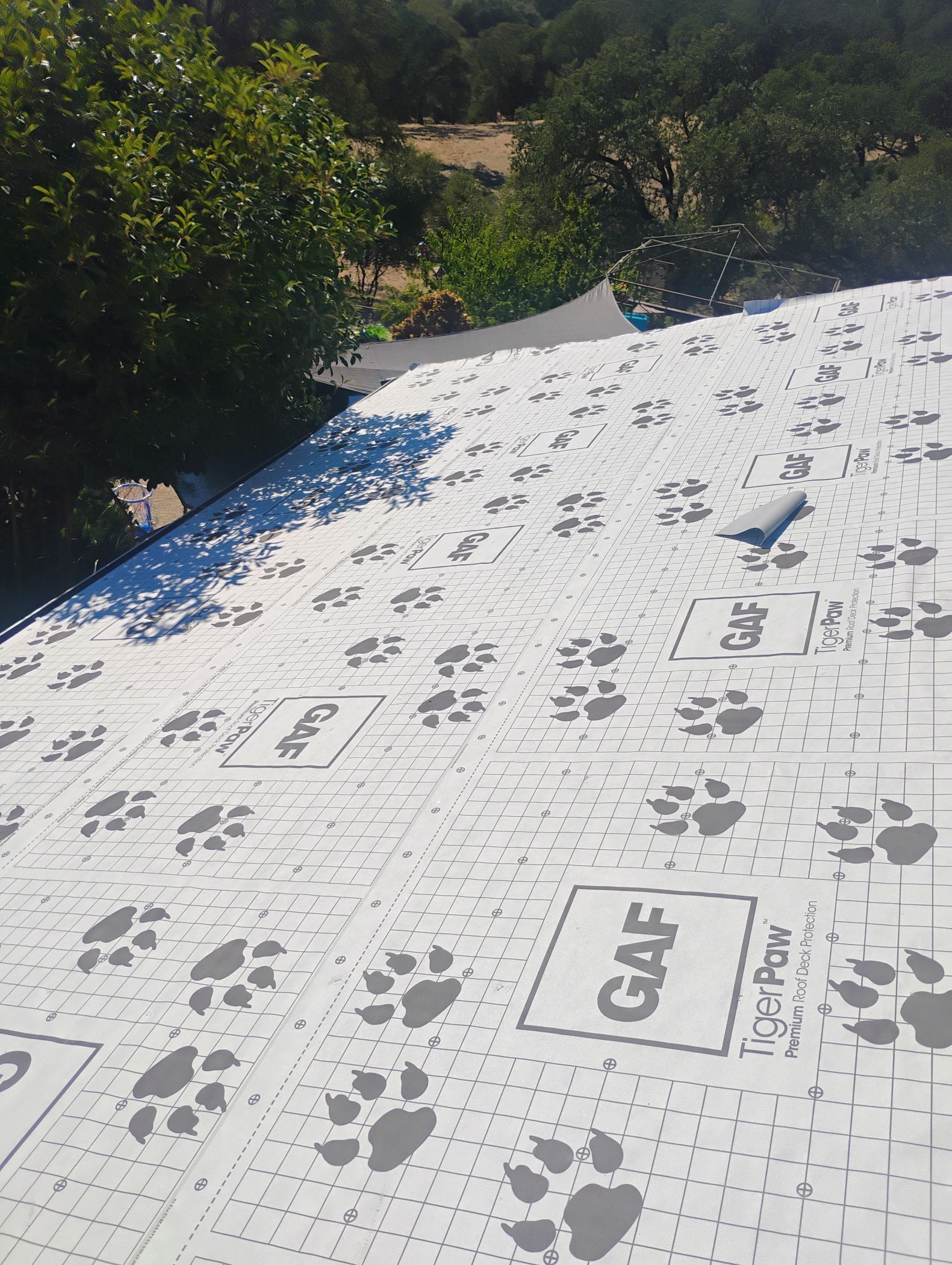 Orangevale Complete Roof Replacement & Structural Woodwork Restoration