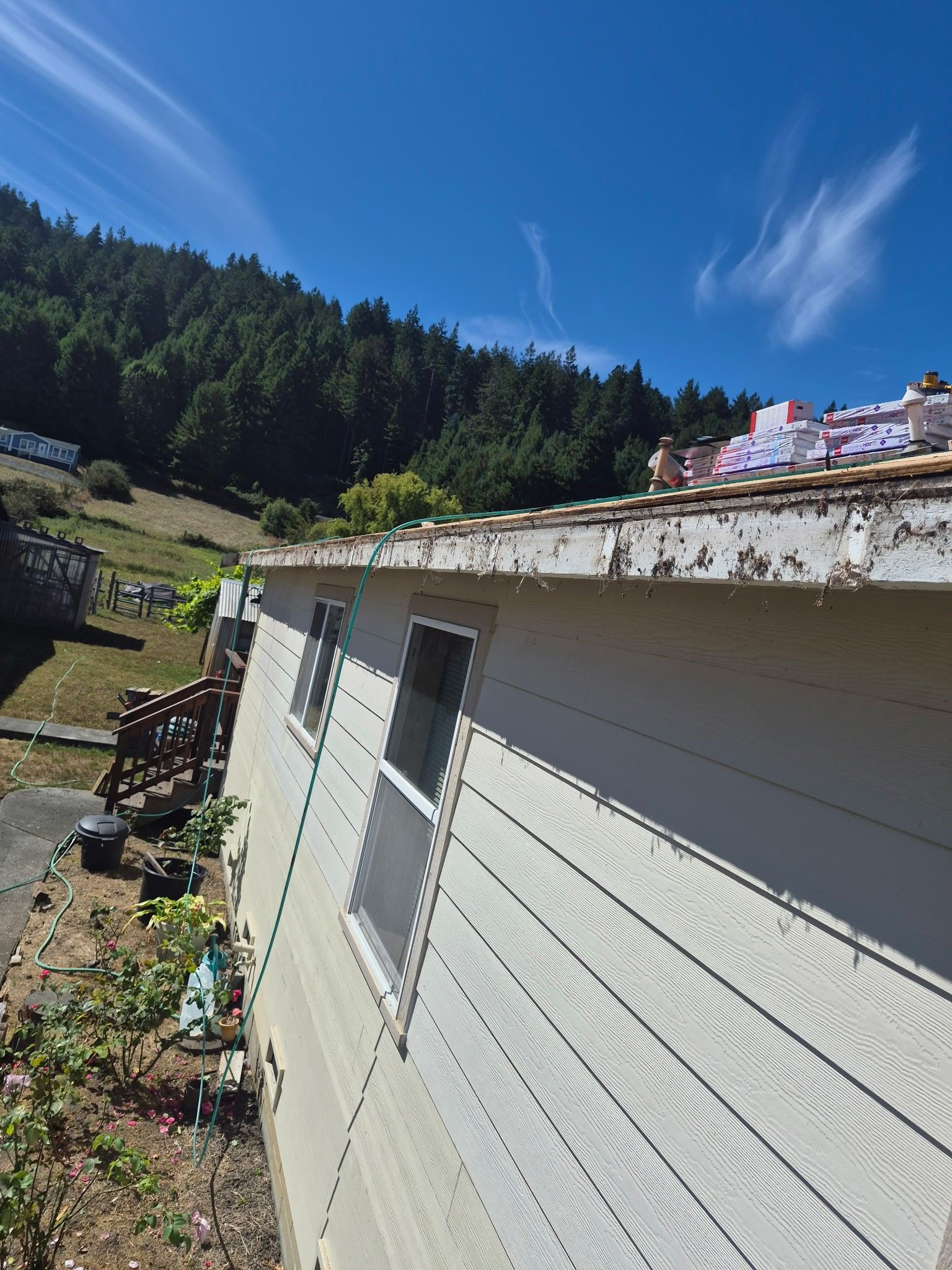 Rio Dell Residential Roof Replacement and Dry Rot Restoration