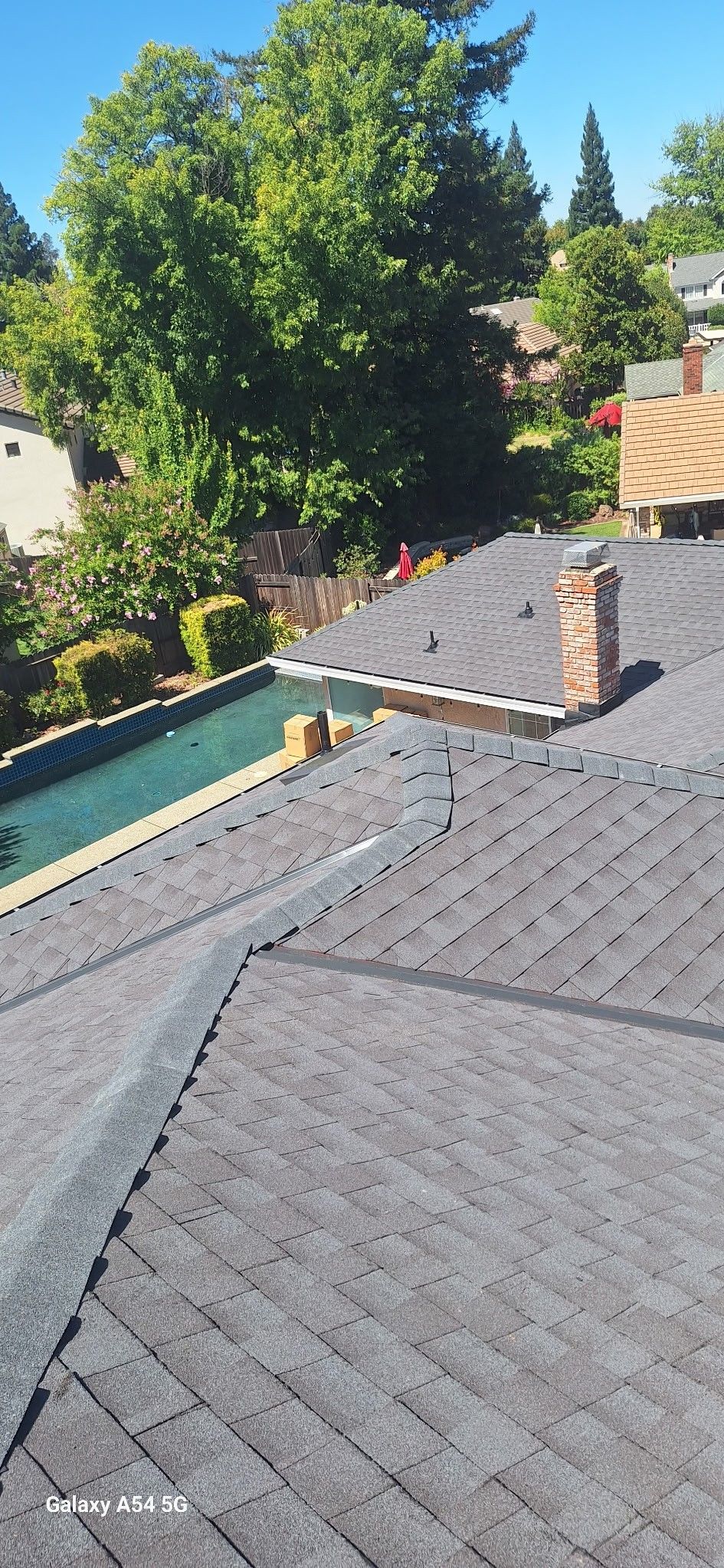 Roseville Tile to Composition Roof Transformation