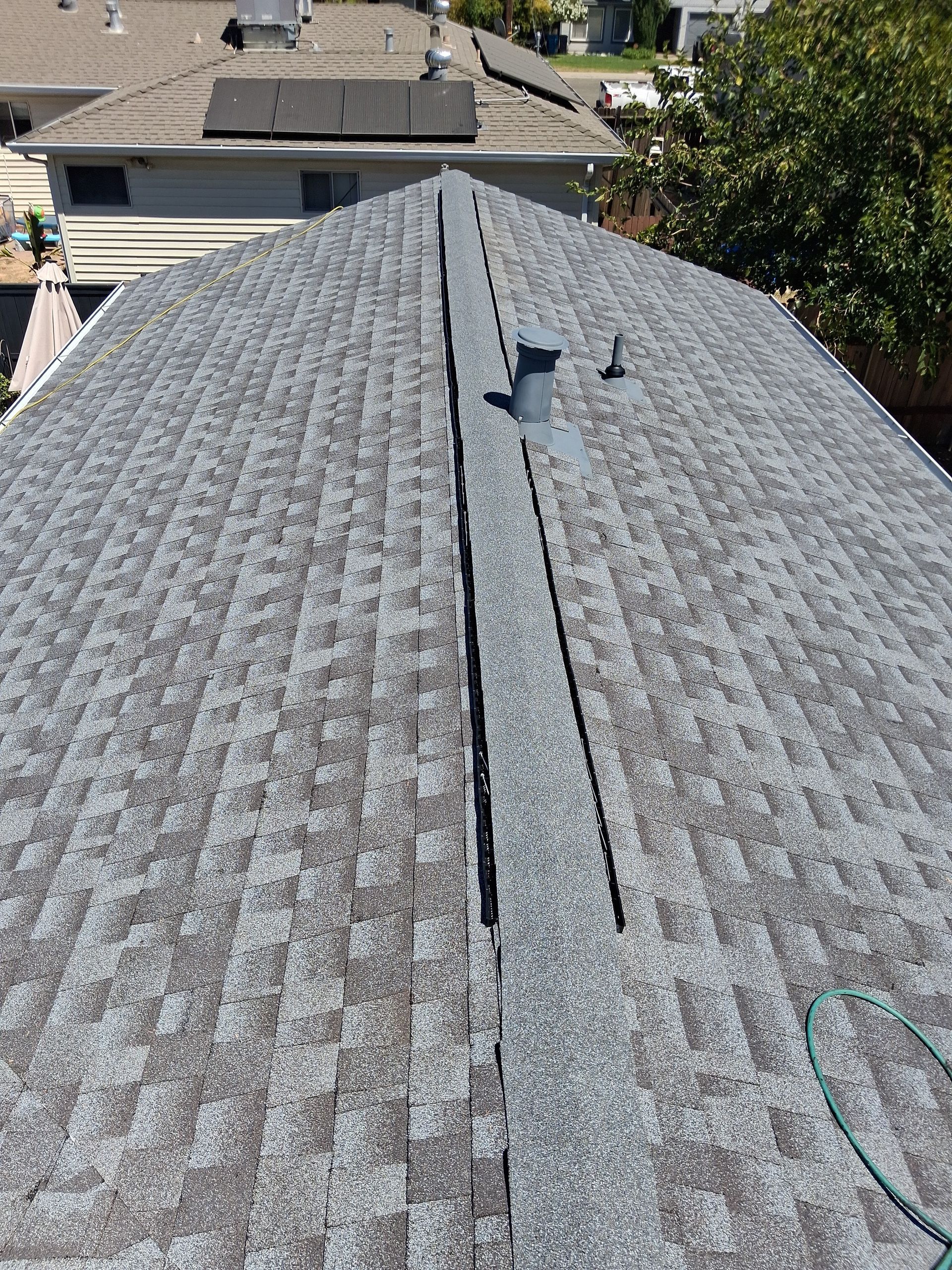 Marysville Complete Residential Roof Replacement and Solar-Area Restoration