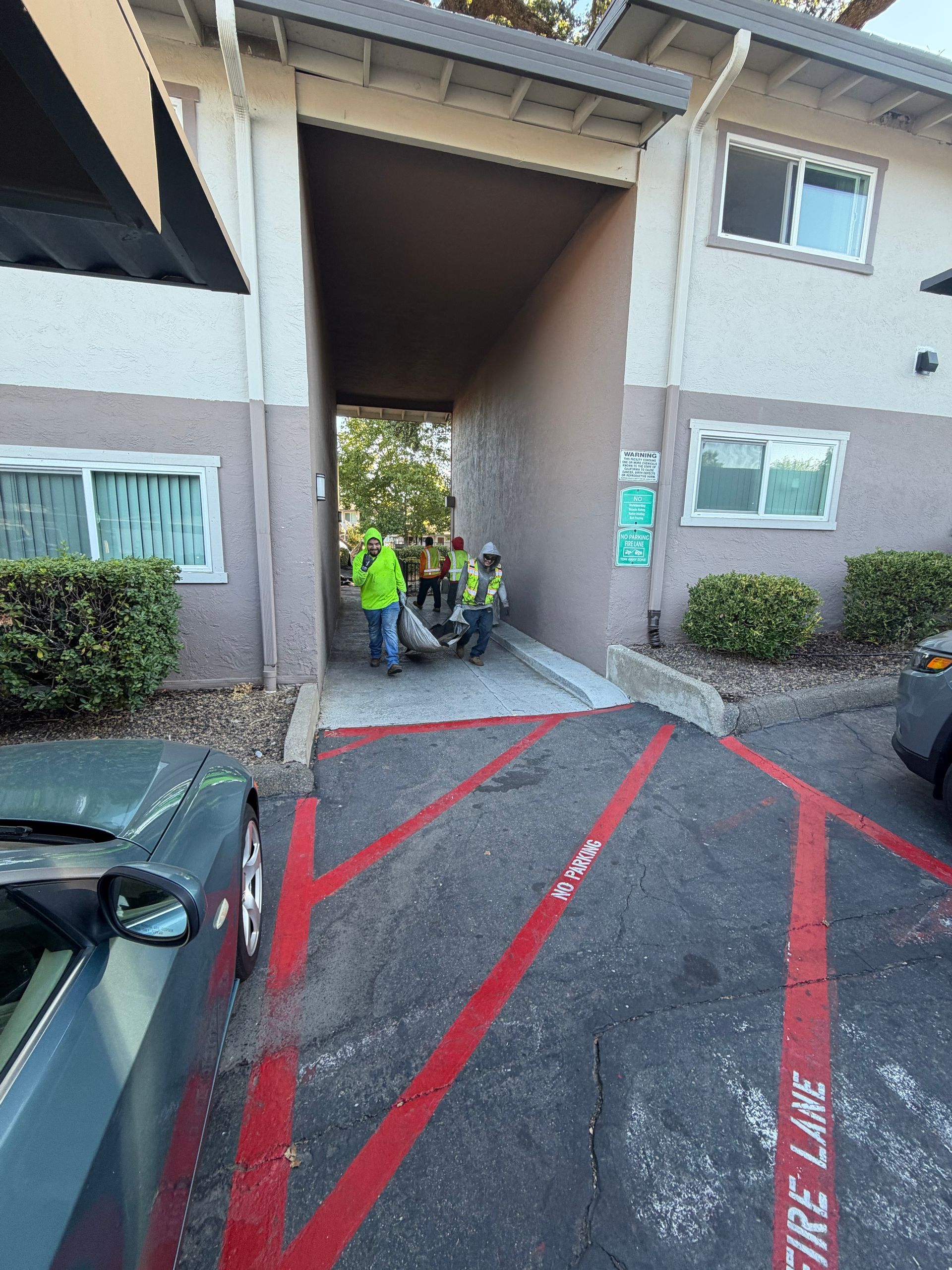 Carmichael Multi-Family Commercial Roof Tear-Off and Safe Debris Extraction