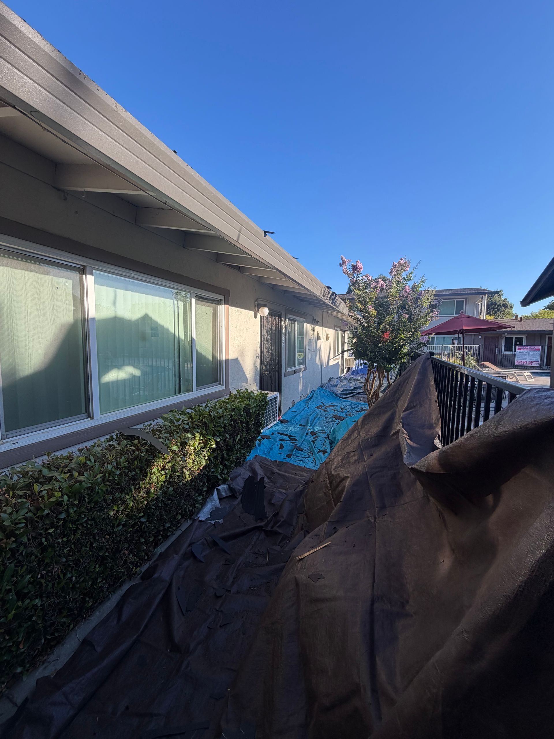 Carmichael Multi-Family Commercial Roof Tear-Off and Safe Debris Extraction