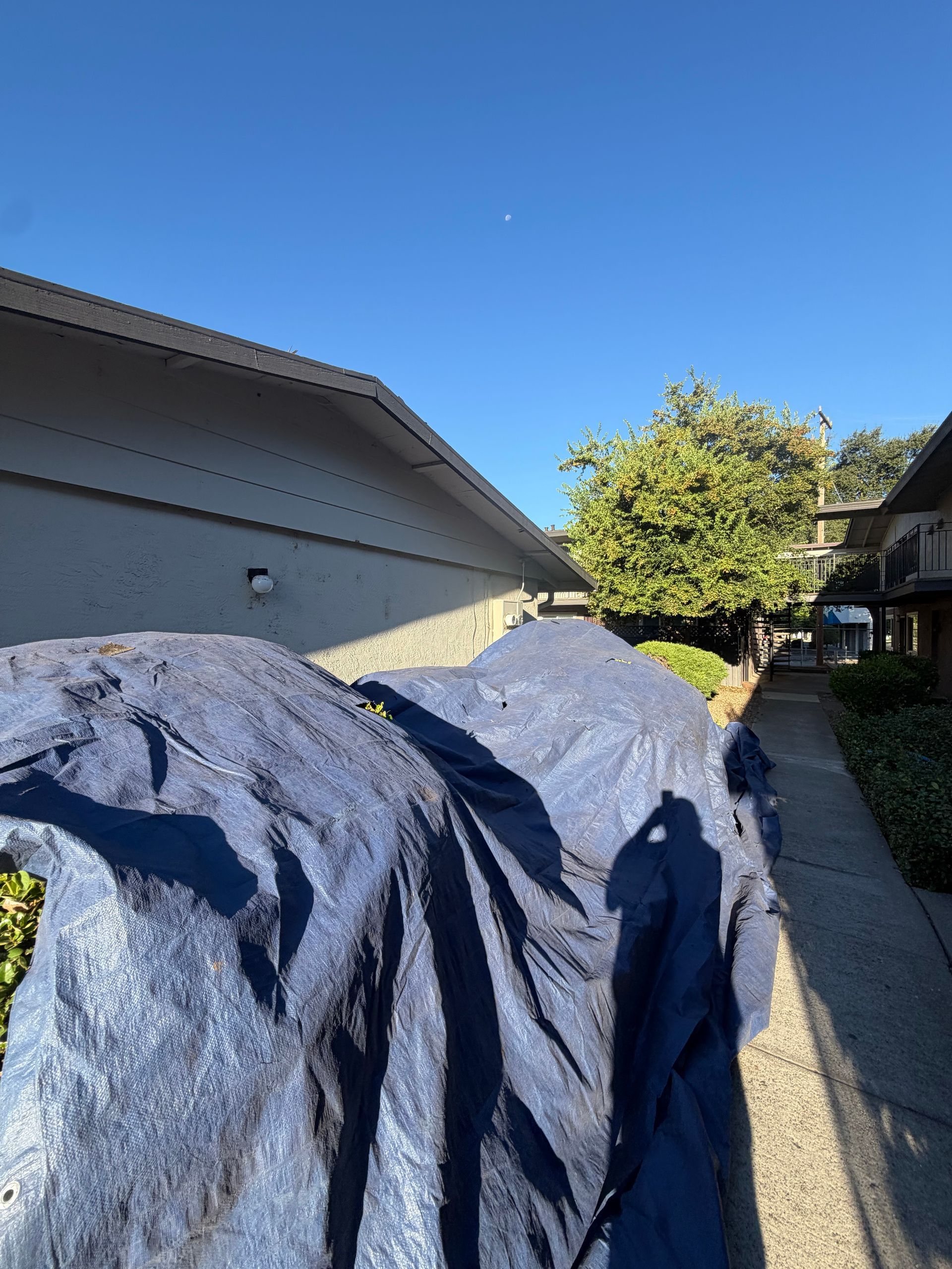 Carmichael Multi-Family Commercial Roof Tear-Off and Safe Debris Extraction