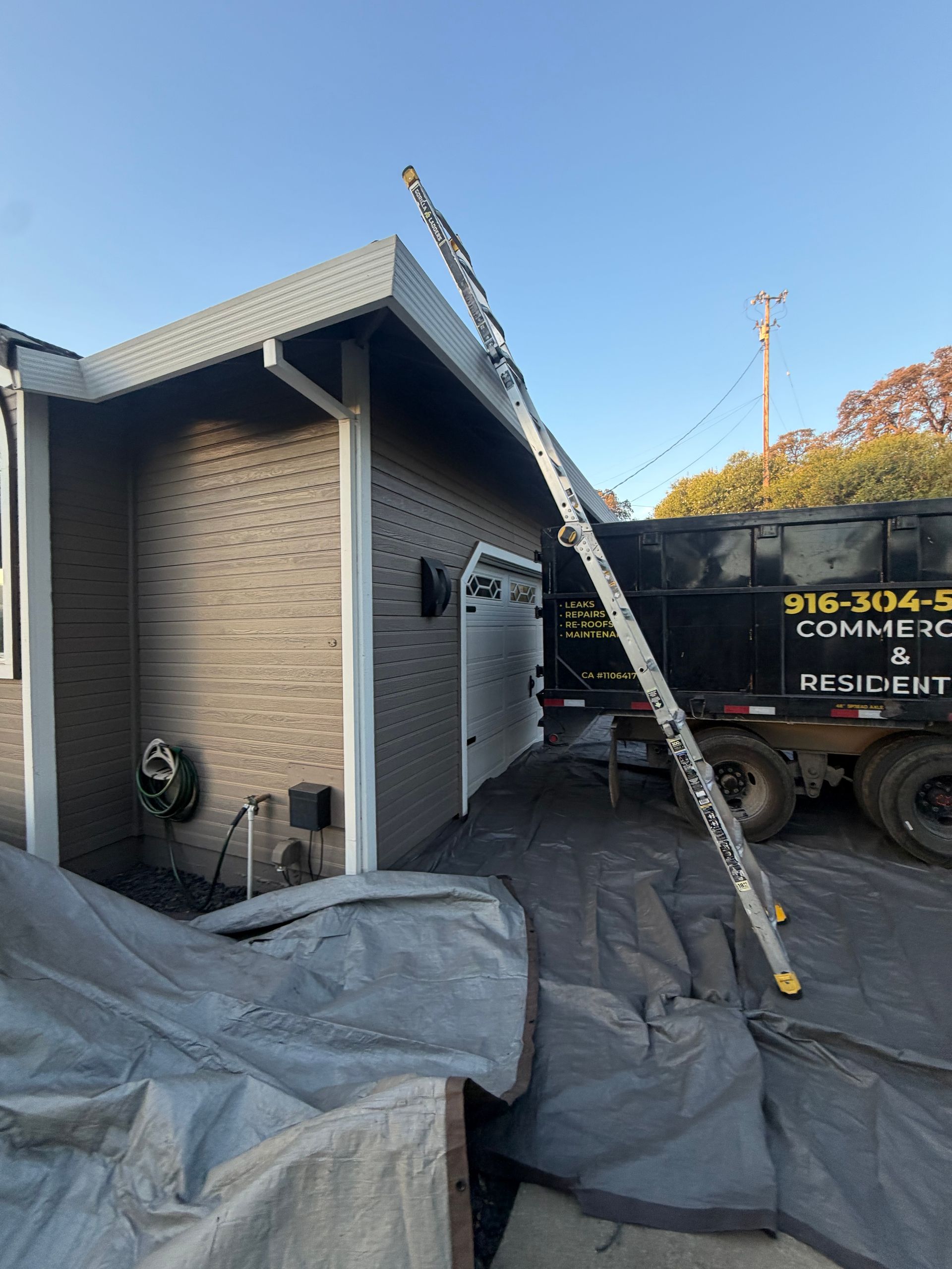 Browns Valley Residential Tile Roof Tear-Off and Decking Preparation