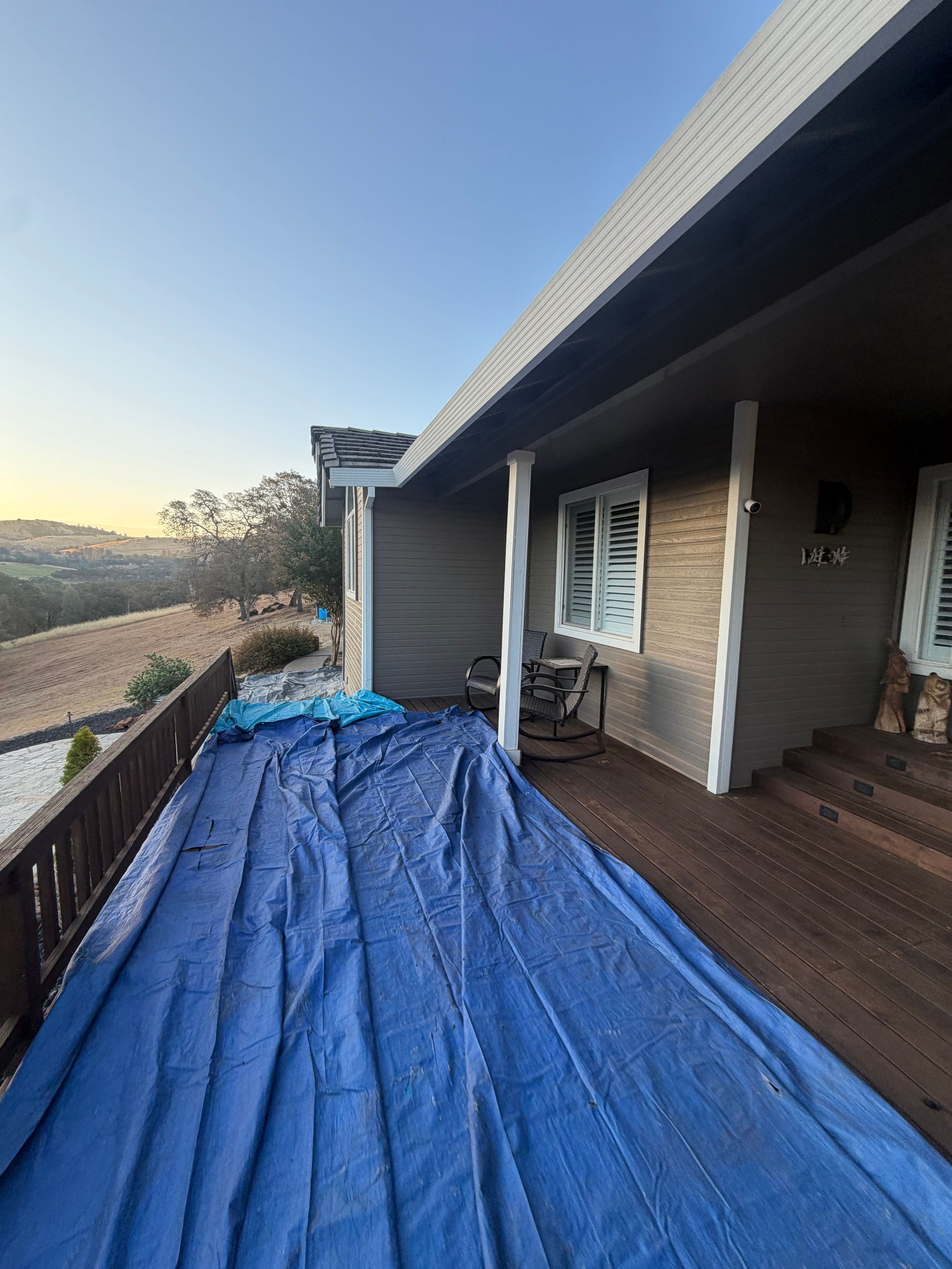Browns Valley Residential Tile Roof Tear-Off and Decking Preparation
