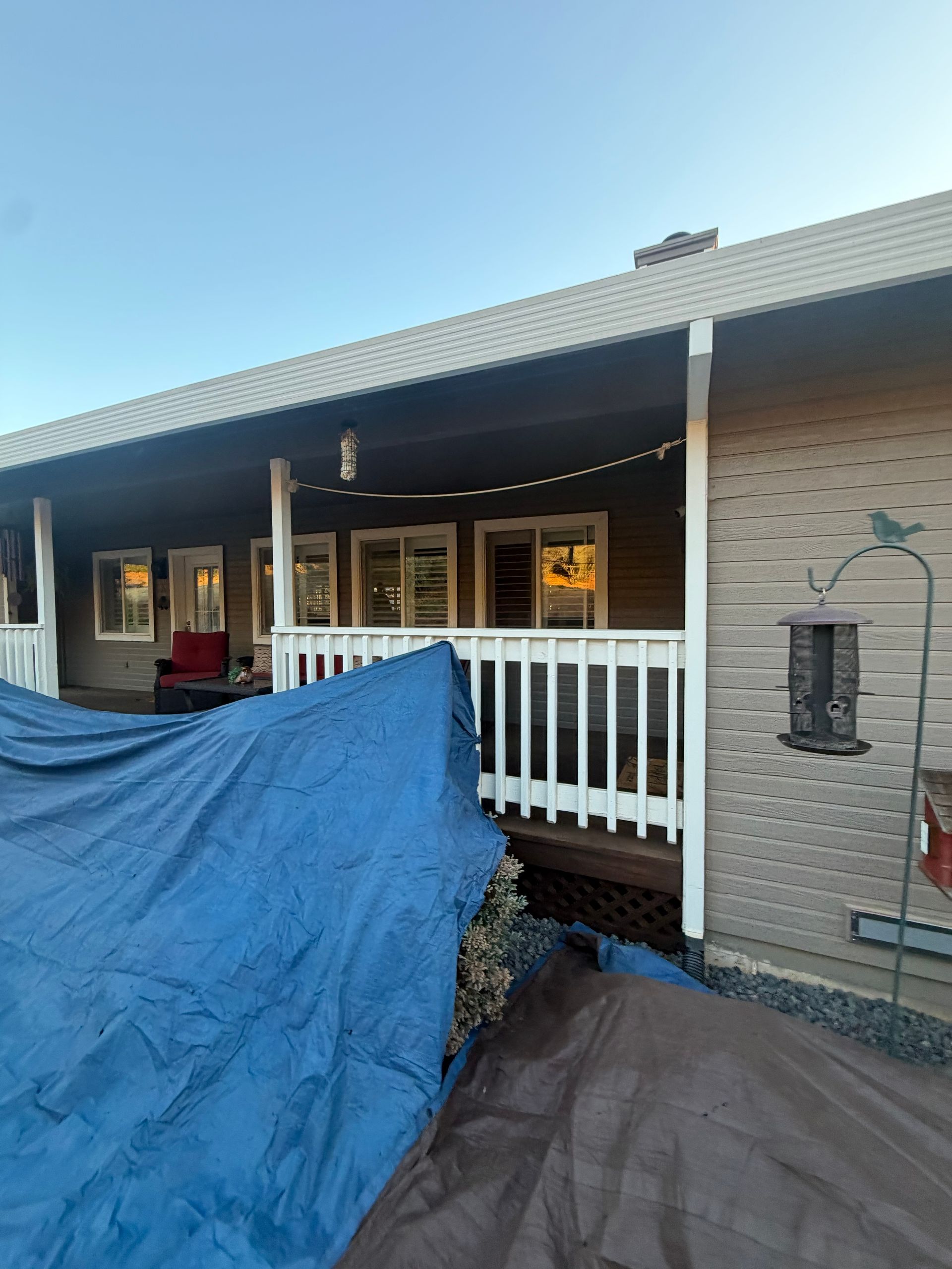 Browns Valley Residential Tile Roof Tear-Off and Decking Preparation